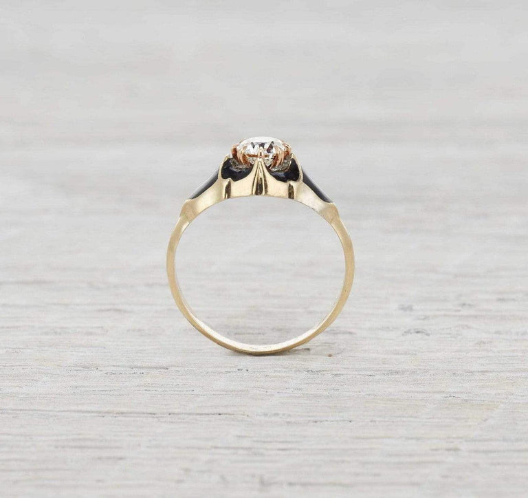 .57 Carat Gold Victorian Diamond Engagement Ring