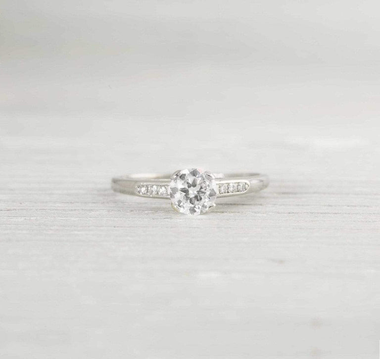 .58 Carat Vintage Diamond Engagement Ring