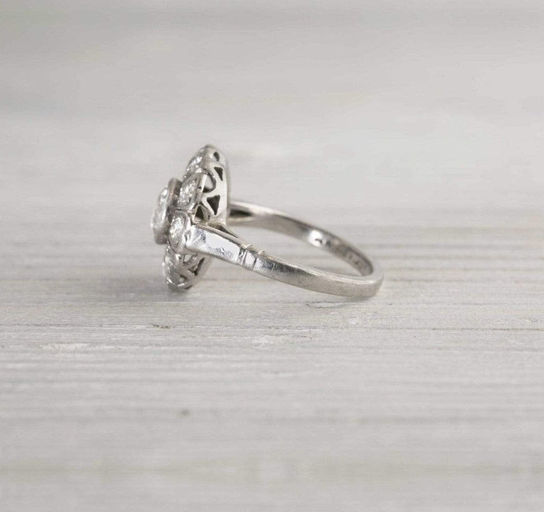 .60 Carat Art Deco Vintage Engagement Ring