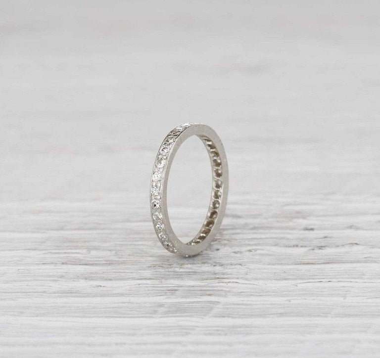 .60 Carat Edwardian Era Eternity Band