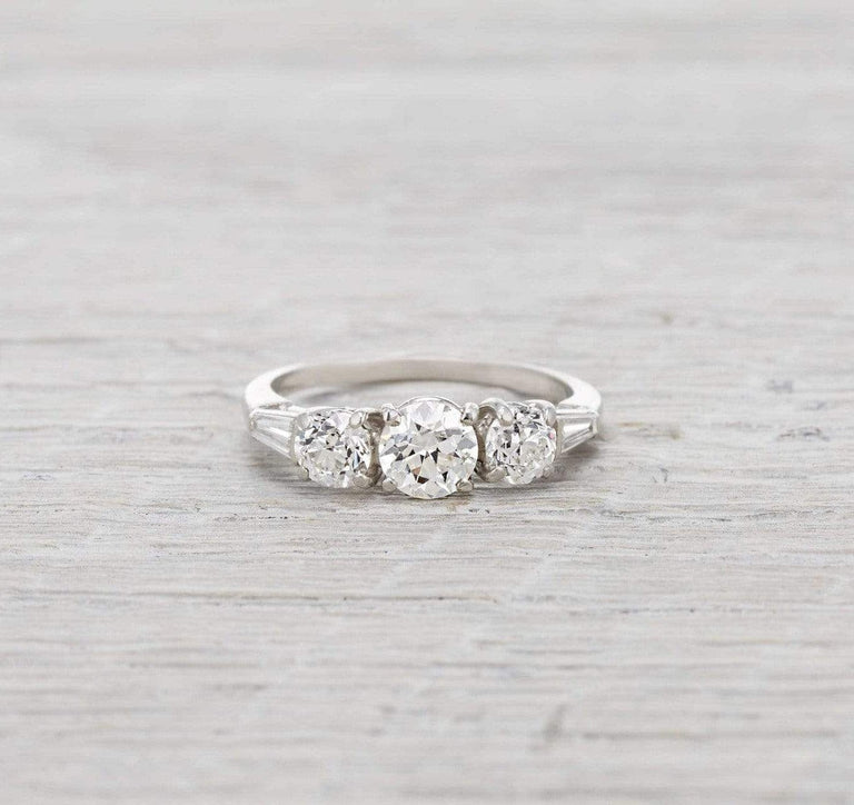 .60 Carat Three Stone Raymond Yard Engagement Ring