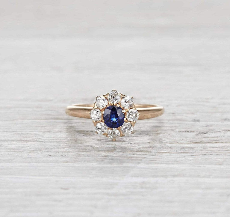 .60 Carat Victorian Sapphire Ring