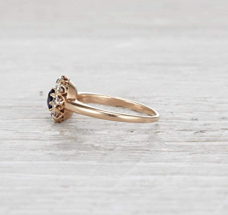 .60 Carat Victorian Sapphire Ring