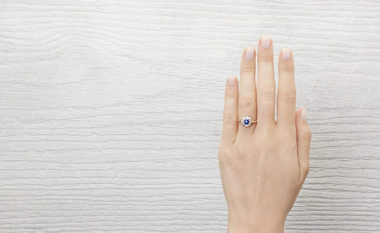 .60 Carat Victorian Sapphire Ring