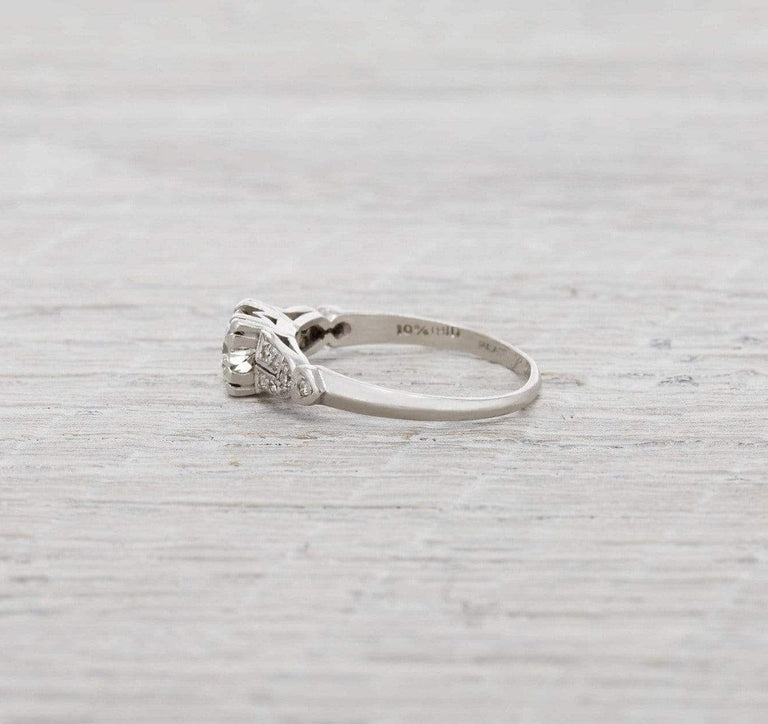.60 Carat Vintage Art Deco Diamond Engagement Ring