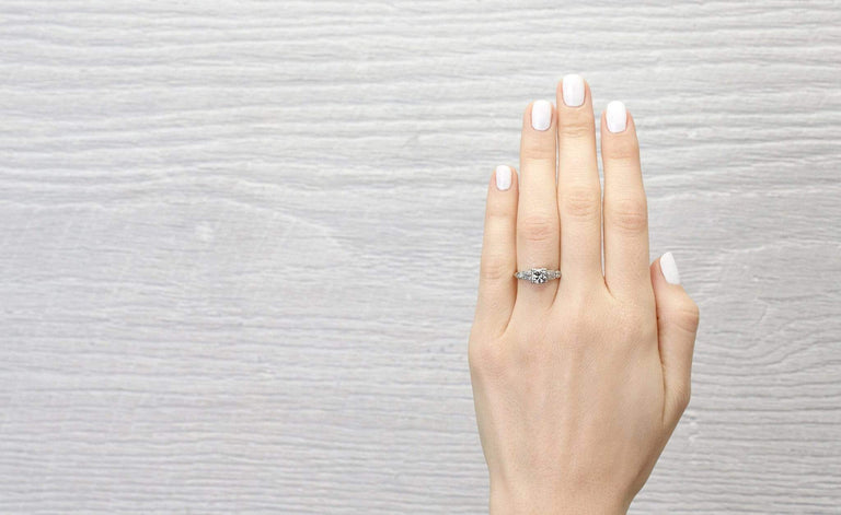 .60 Carat Vintage Art Deco Diamond Engagement Ring