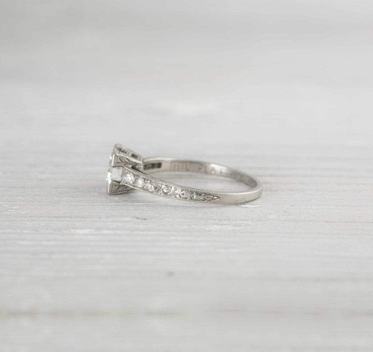 .60 Carat Vintage Art Deco Engagement Ring
