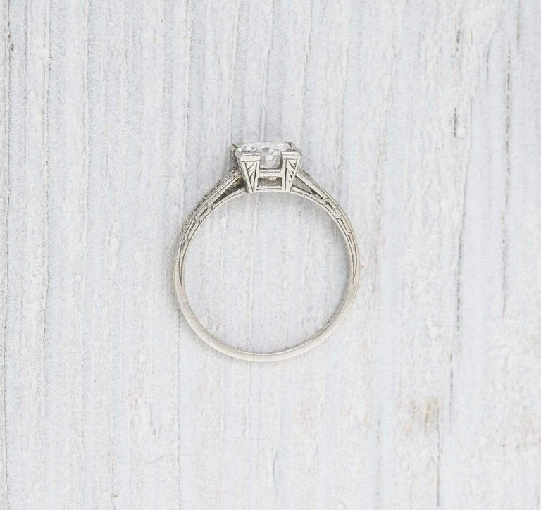 .60 Carat Vintage Art Deco Engagement Ring