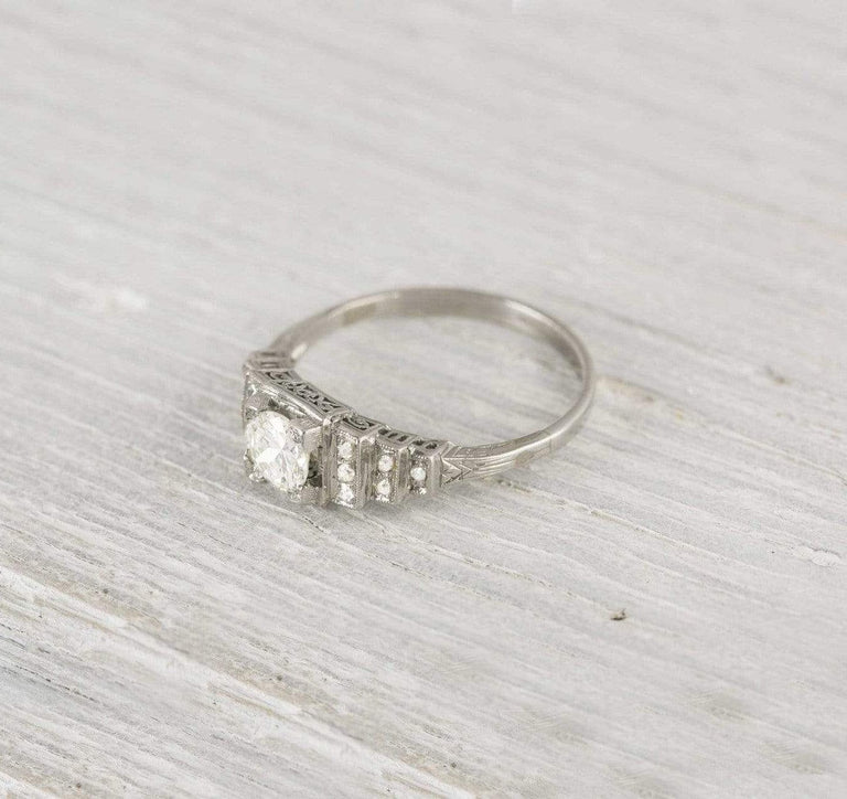 .60 Carat Vintage Diamond Engagement Ring