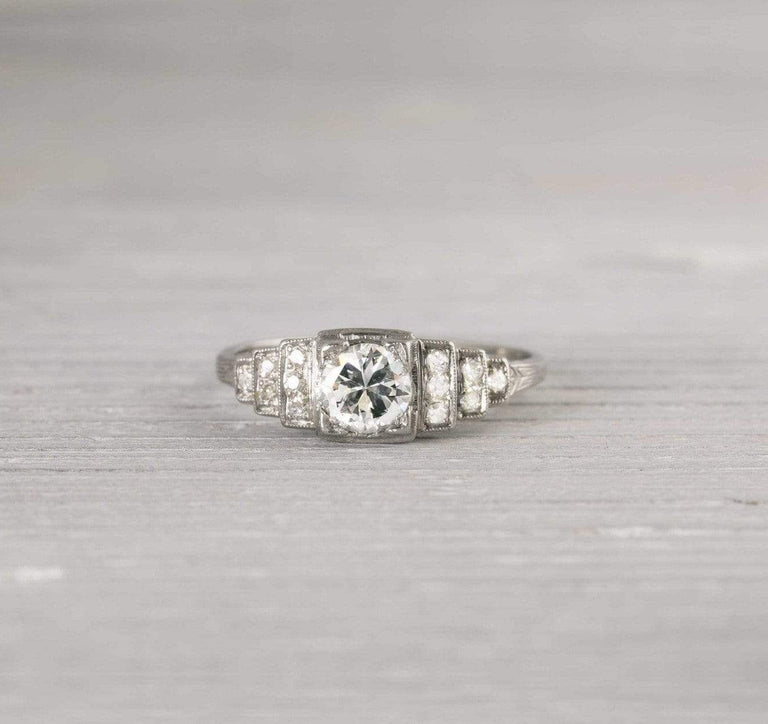 .60 Carat Vintage Diamond Engagement Ring