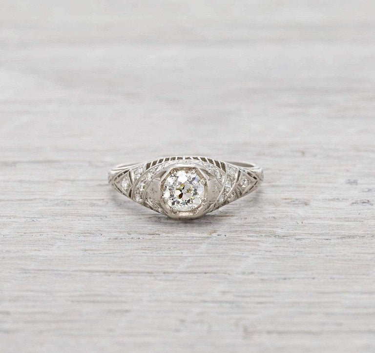 .60 Carat Vintage Edwardian Diamond Engagement Ring