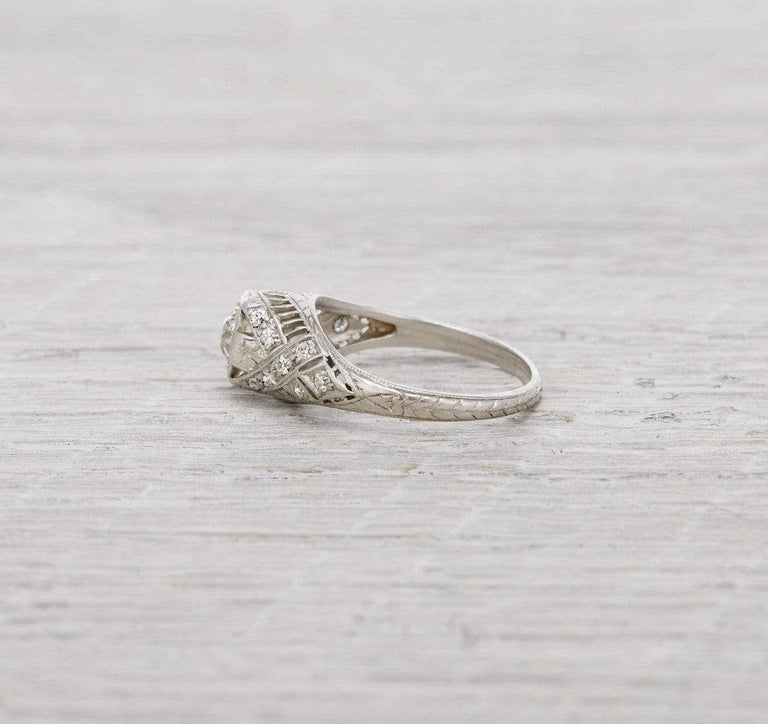 .60 Carat Vintage Edwardian Diamond Engagement Ring