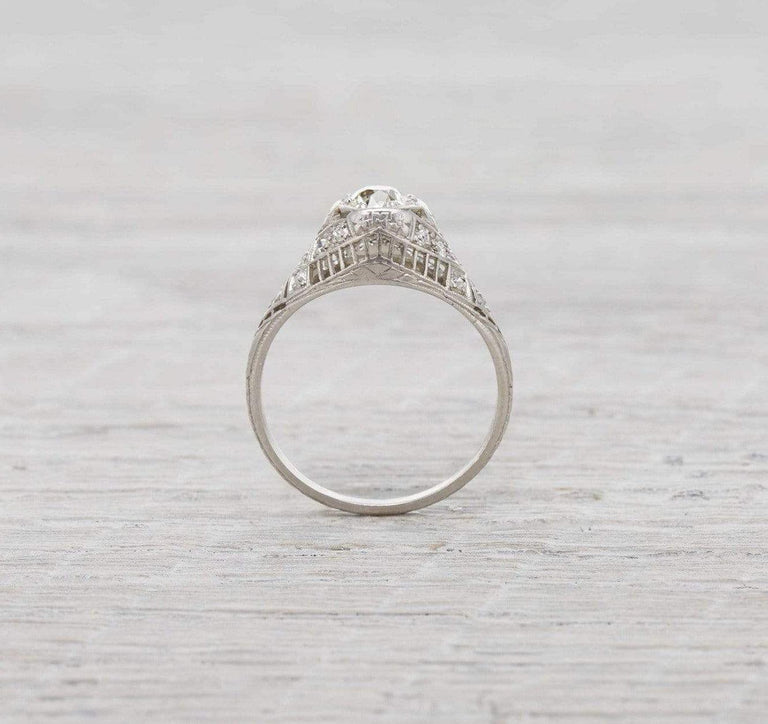 .60 Carat Vintage Edwardian Diamond Engagement Ring