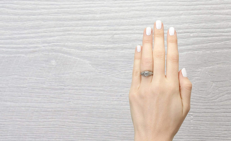 .60 Carat Vintage Edwardian Diamond Engagement Ring