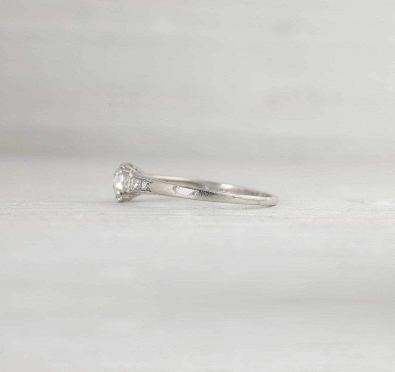 .63 Carat Vintage Art Deco Diamond Engagement Ring