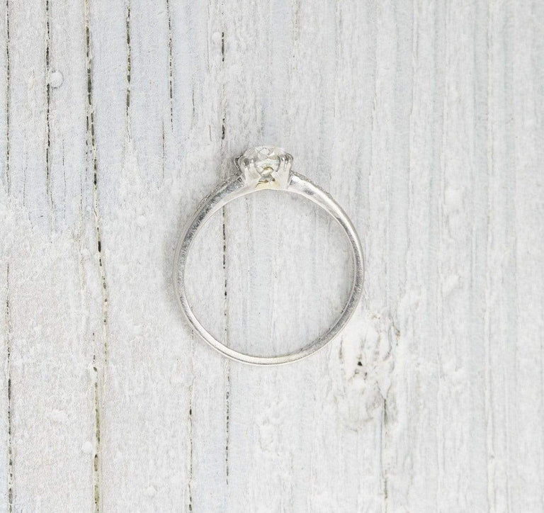 .63 Carat Vintage Art Deco Diamond Engagement Ring