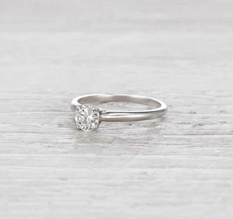 .64 Carat J.E. Caldwell Art Deco Engagement Ring