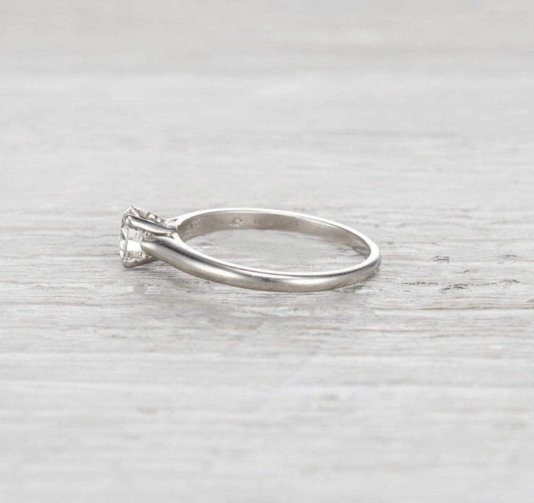 .64 Carat J.E. Caldwell Art Deco Engagement Ring