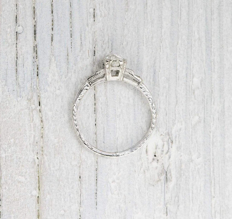 .64 Carat Vintage Art Deco Engagement Ring