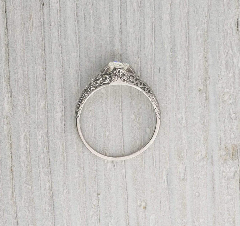 .65 Carat Art Deco Engagement Ring