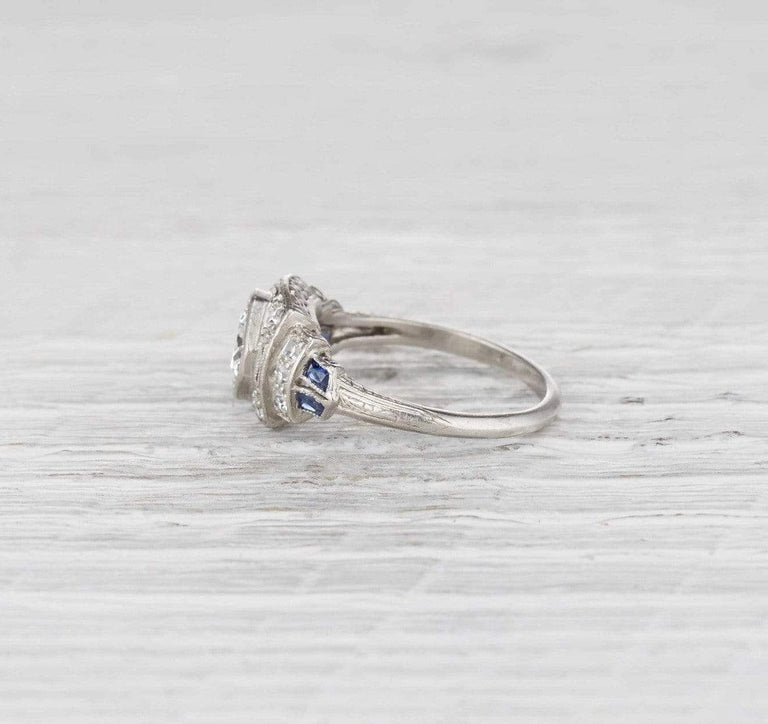 .65 Carat Art Deco Engagement Ring