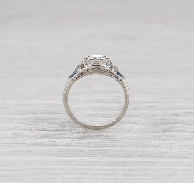 .65 Carat Art Deco Engagement Ring