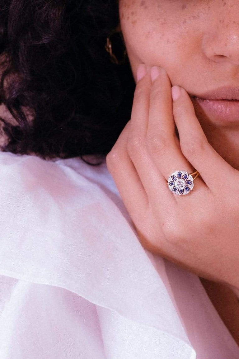 .65 Carat Edwardian Diamond Engagement Ring