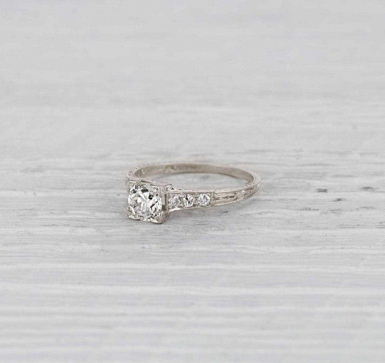 .65 Carat Late Edwardian Engagement Ring