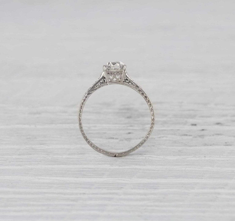 .65 Carat Late Edwardian Engagement Ring