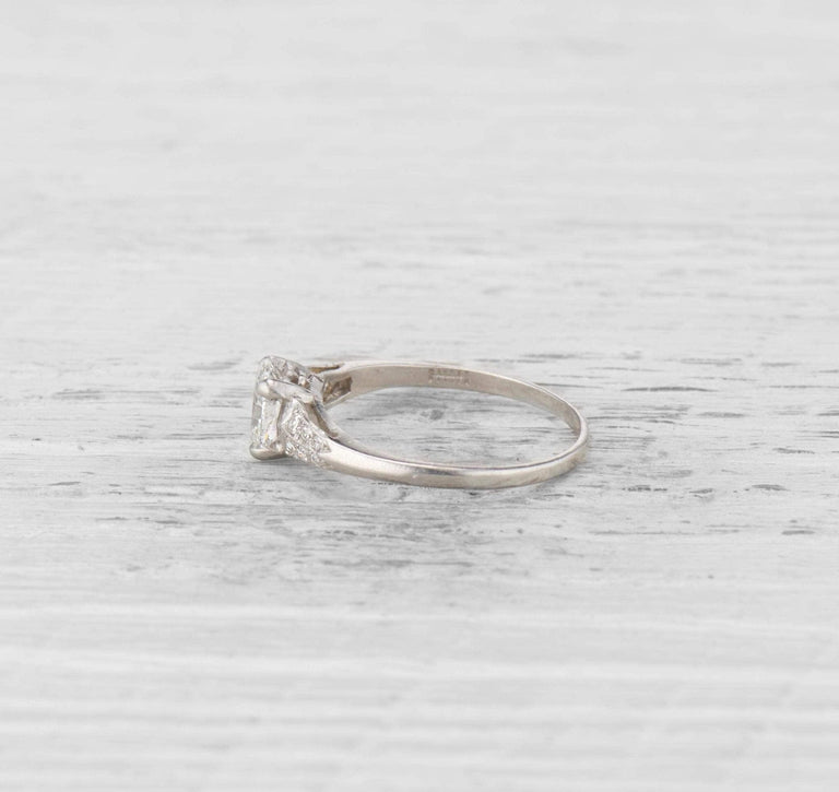 .70 CARAT ART DECO DIAMOND ENGAGEMENT RING