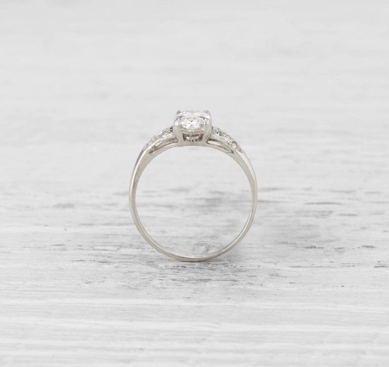 .70 CARAT ART DECO DIAMOND ENGAGEMENT RING