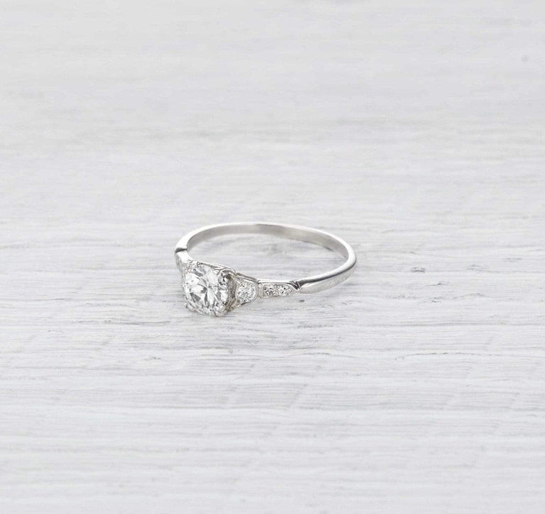 .70 Carat Art Deco J.E. Caldwell Engagement Ring