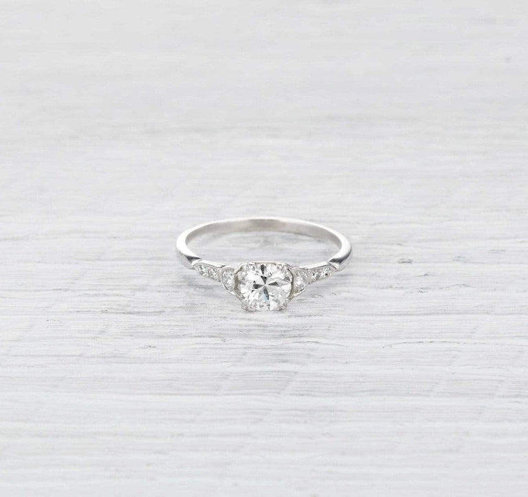 .70 Carat Art Deco J.E. Caldwell Engagement Ring