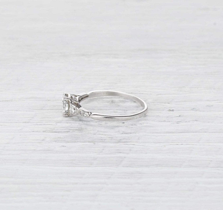 .70 Carat Art Deco J.E. Caldwell Engagement Ring