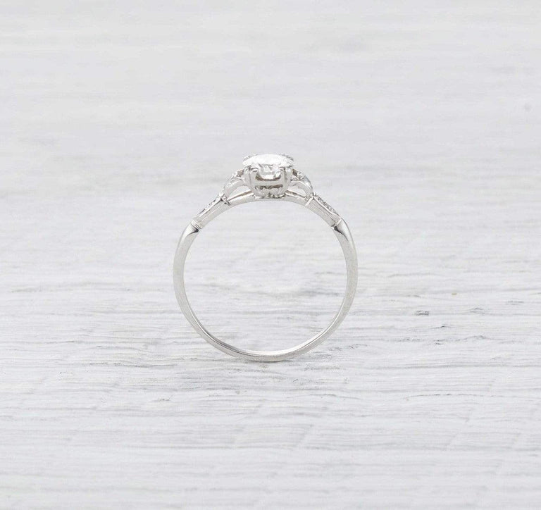 .70 Carat Art Deco J.E. Caldwell Engagement Ring