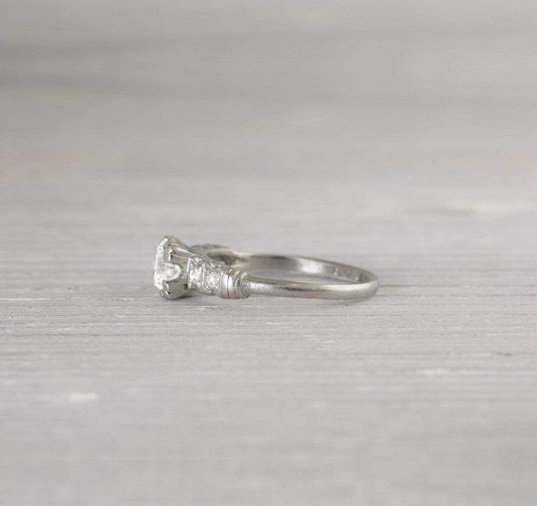 .70 Carat Diamond Art Deco Engagement Ring