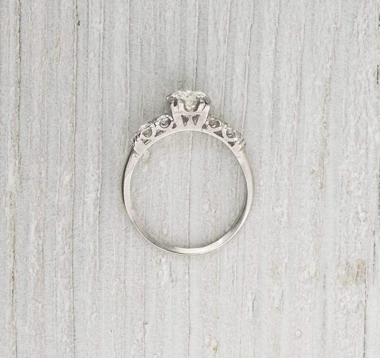 .70 Carat Diamond Art Deco Engagement Ring