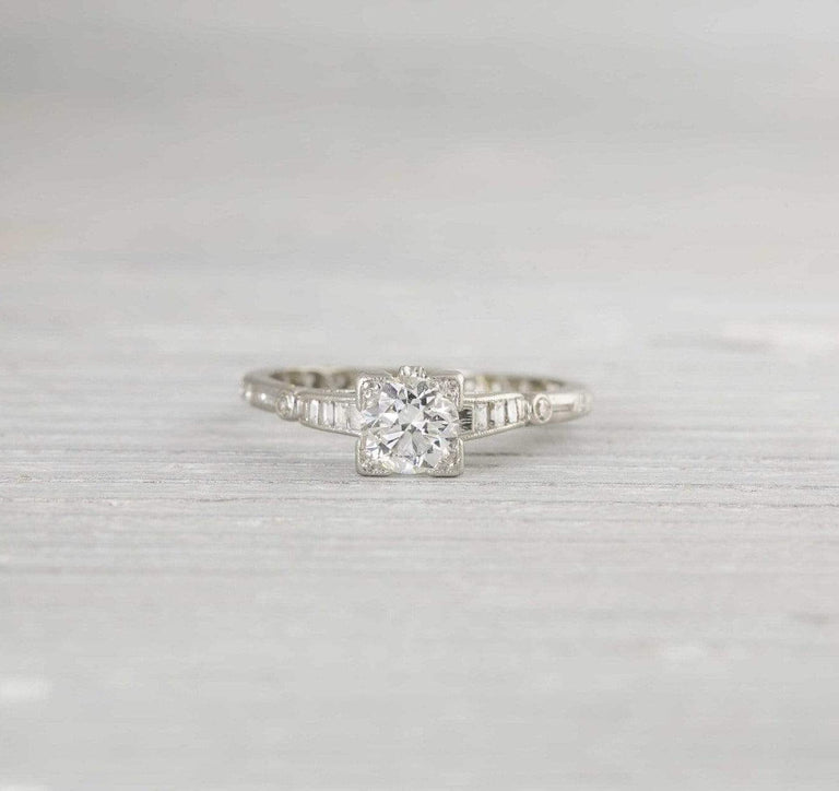 .70 Carat Diamond Vintage Engagement Ring