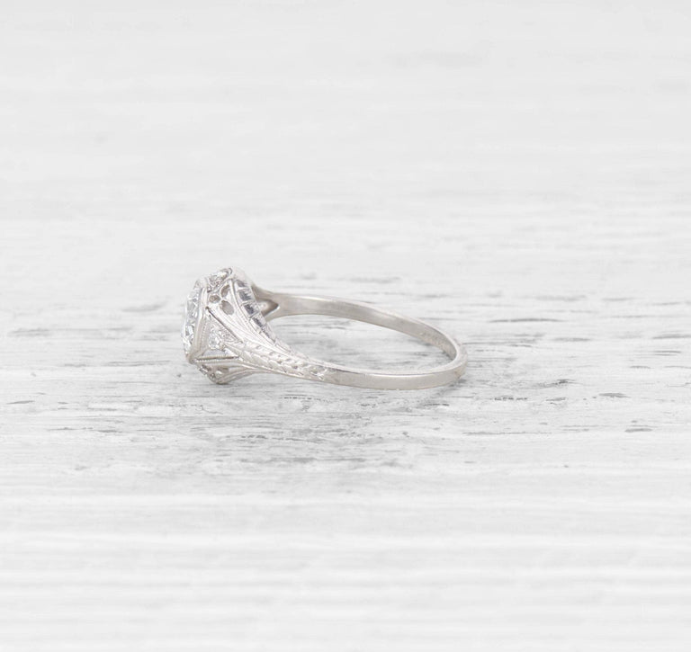 .70 CARAT EDWARDIAN DIAMOND ENGAGEMENT RING