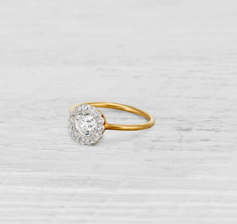 .70 CARAT EDWARDIAN DIAMOND ENGAGEMENT RING