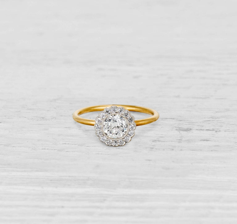 .70 CARAT EDWARDIAN DIAMOND ENGAGEMENT RING