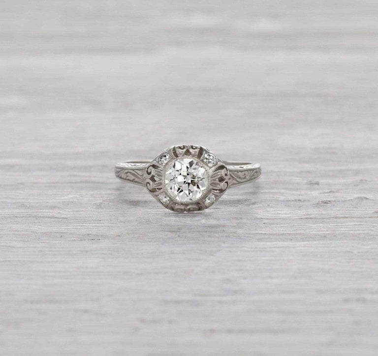 .70 Carat Edwardian Engagement Ring