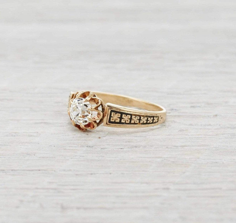 .70 Carat Victorian Gold Engagement Ring