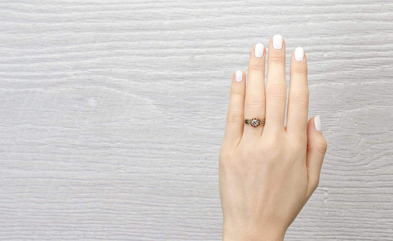 .70 Carat Victorian Gold Engagement Ring