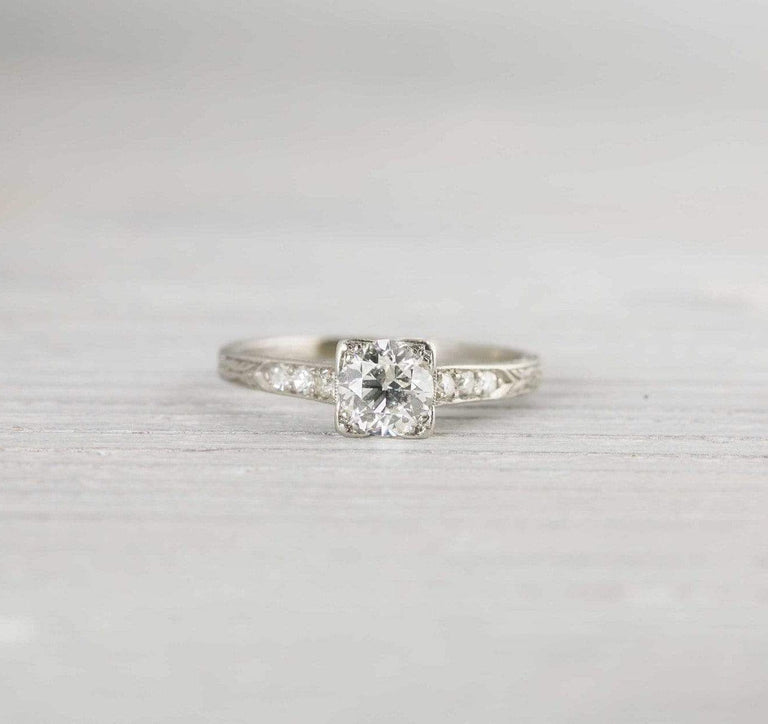 .70 Carat Vintage Art Deco Diamond Engagement Ring