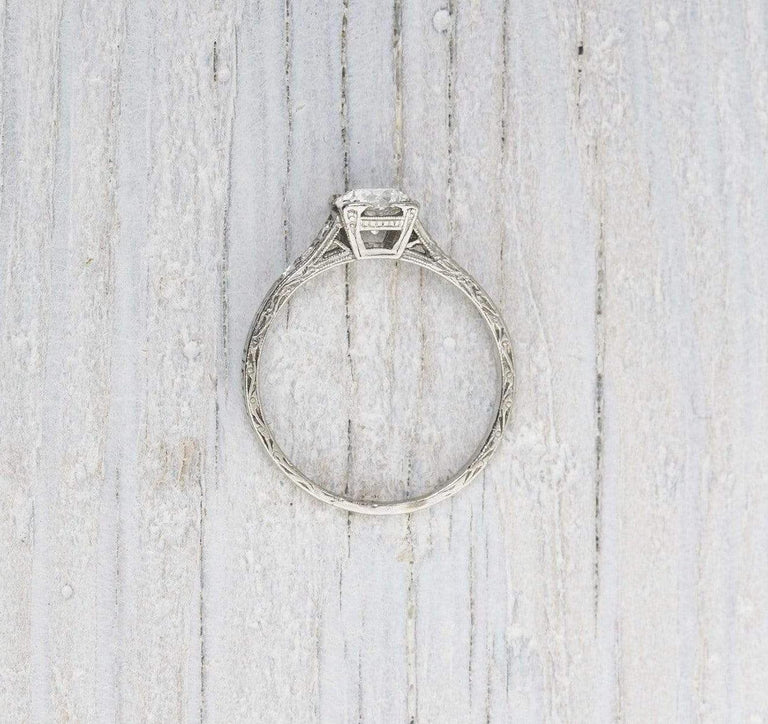 .70 Carat Vintage Art Deco Diamond Engagement Ring