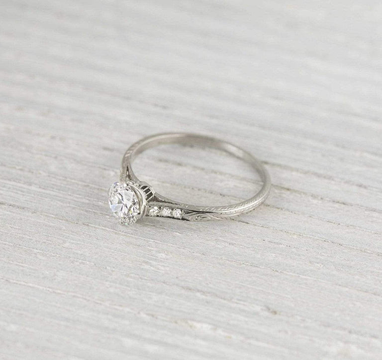 .70 Carat Vintage Art Deco Engagement Ring