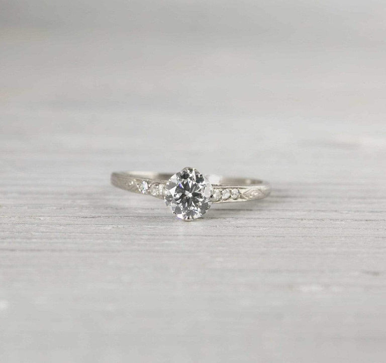 .70 Carat Vintage Art Deco Engagement Ring