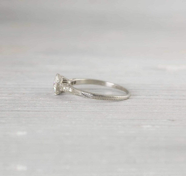 .70 Carat Vintage Art Deco Engagement Ring