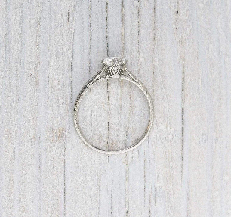 .70 Carat Vintage Art Deco Engagement Ring